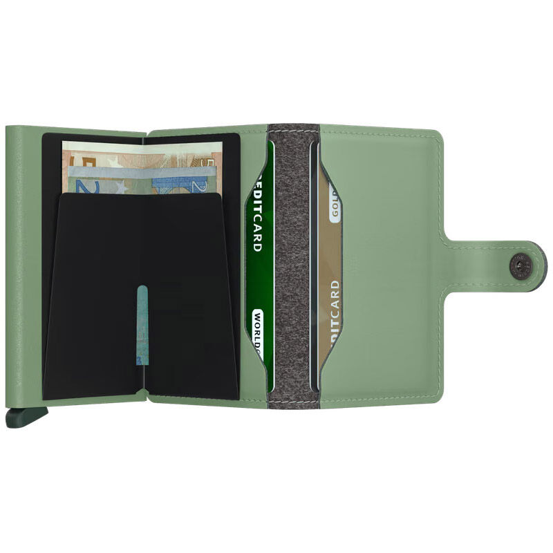 Secrid Miniwallet Yard Powder Pistachio image number 1